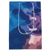 カラフル雷雲 ミディアムペーパーバッグ (裏面)