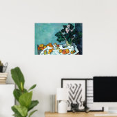 カラフル静命絵を描の ポスター (ホームオフィス)