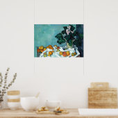 カラフル静命絵を描の ポスター (キッチン)