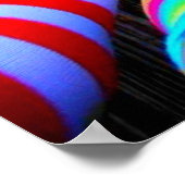 カラフル靴下 ポスター (角)