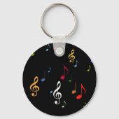 カラフル音符 キーホルダー (裏面)