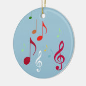 カラフル音符 セラミックオーナメント (左)