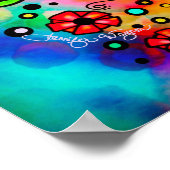 カラフル頭が切れるブラバー・ストラインスパイアンの引用文 ポスター (角)