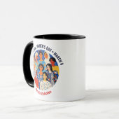 カラフル顔 | 女国際的の日 | IWD マグカップ (正面左)