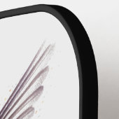 カラフル飛んでいるハミングバード ピックルボールラケット (左詳細)