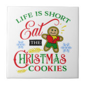 カラフル食べクリスマス タイル (正面)