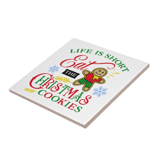 カラフル食べクリスマス タイル (側面)