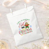 カラフル食べクリスマス フェイバーバッグ (クリップ留めされた状態)