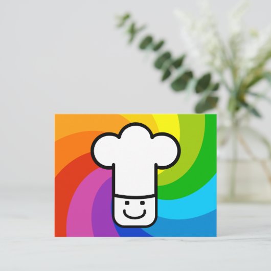 カラフル食 ポストカード (スタンド正面)