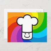 カラフル食 ポストカード (正面/裏面)