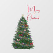 カラフル飾木 ウィンドウサイン (シート)