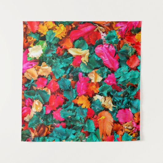 カラフル香り タペストリー (正面(横))