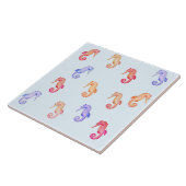 カラフル馬の模様 タイル (側面)