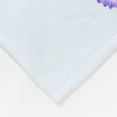 カラフル馬の模様 フリースブランケット (角)