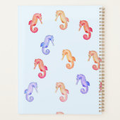 カラフル馬の模様 プランナー手帳 (裏面)