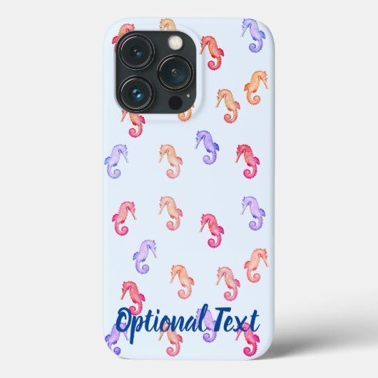 カラフル馬の模様 Case-Mate iPhoneケース (裏面)