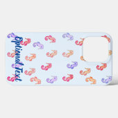 カラフル馬の模様 Case-Mate iPhoneケース (裏面 (横))