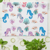 カラフル馬 キッチンタオル (折り畳み)