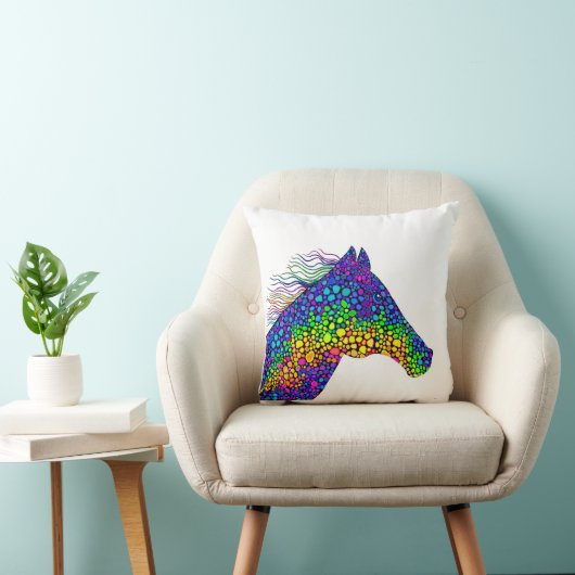 カラフル馬 クッション (椅子)