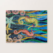 カラフル馬 ジグソーパズル (横)