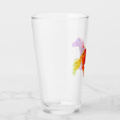 カラフル馬 タンブラーグラス (右)