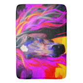 カラフル馬 バスマット (正面縦)