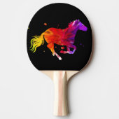 カラフル馬 卓球ラケット (正面)