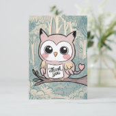 カラフル魅力的る サンキューカード (スタンド正面)