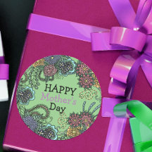 カラフル魅力的花の母の日