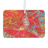 カラフル魚釣り網 カーエアーフレッシュナー (正面)