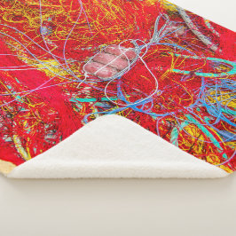 カラフル魚釣り網 シェルパブランケット