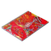 カラフル魚釣り網 ノートブック (左側)