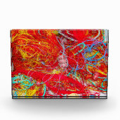 カラフル魚釣り網 フォトブロック (正面)