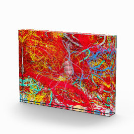 カラフル魚釣り網 フォトブロック