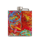 カラフル魚釣り網 フラスク (裏面)