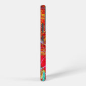 カラフル魚釣り網 SAMSUNG GALAXYケース (右側面)