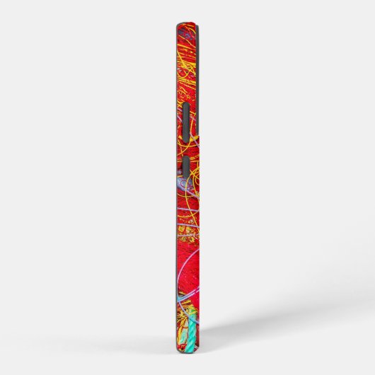 カラフル魚釣り網 SAMSUNG GALAXYケース (右側面)