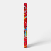 カラフル魚釣り網 SAMSUNG GALAXYケース (左側面)