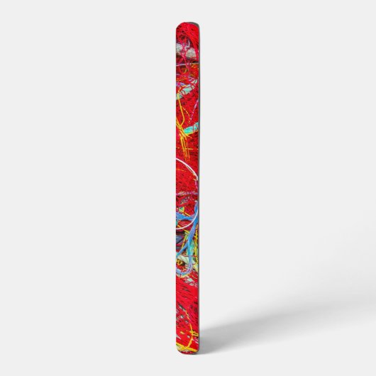 カラフル魚釣り網 SAMSUNG GALAXYケース (左側面)