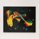 カラフル魚 ジグソーパズル (横)