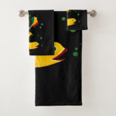 カラフル魚 バスタオルセット (インサイチュ)