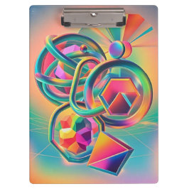 カラフル鮮やかお洒落と抽象芸術作品 クリップボード