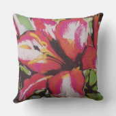 カラフル鮮やかと同時代の抽象芸術花 クッション (裏面)