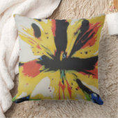 カラフル鮮やかと同時抽象芸術 クッション (ブランケット)