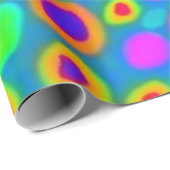 カラフル鮮やかなスポットのラッピング紙 ラッピングペーパー (ロールコーナー)