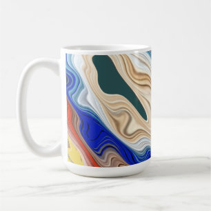 カラフル鮮やかクラシックの生臭いパターンコーヒー コーヒーマグカップ