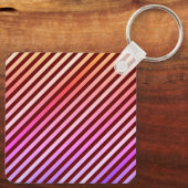 カラフル鮮やかストライプ キーホルダー (裏面)