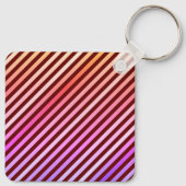カラフル鮮やかストライプ キーホルダー (裏面)