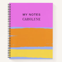 カラフル鮮やかデザインのパーソナライズ文字