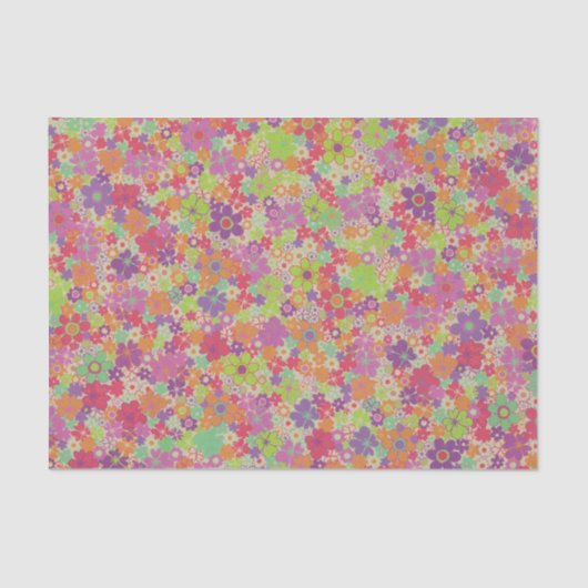 カラフル鮮やかフローラ 薄葉紙 (正面)
